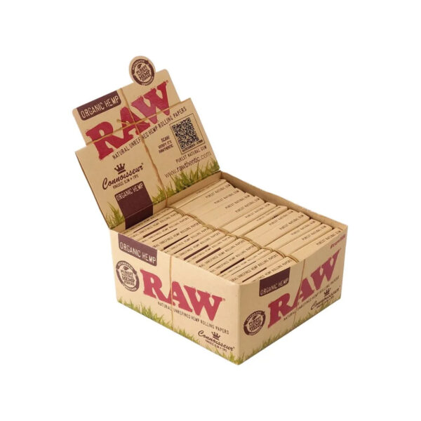 RAW ORGANIC CONNOISSEUR KING+TIP 24CT