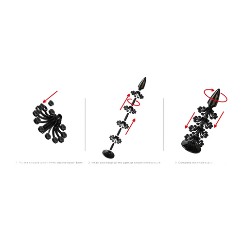 LOOKAH ASSORTED GLASS BOWLS 48CT WITH DISPLAY