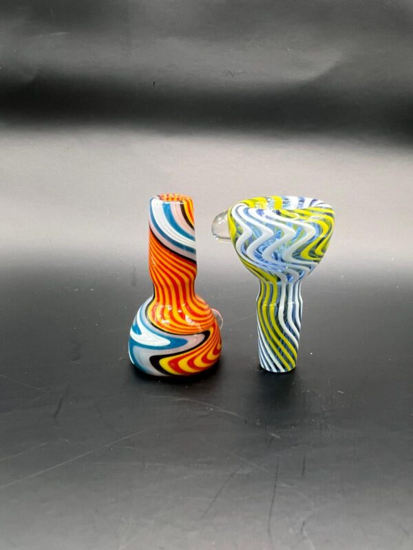 Glass bowl pieces