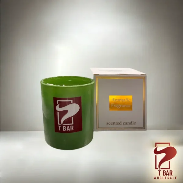 T BAR Aroatic Fragrance Scented Candle - Green